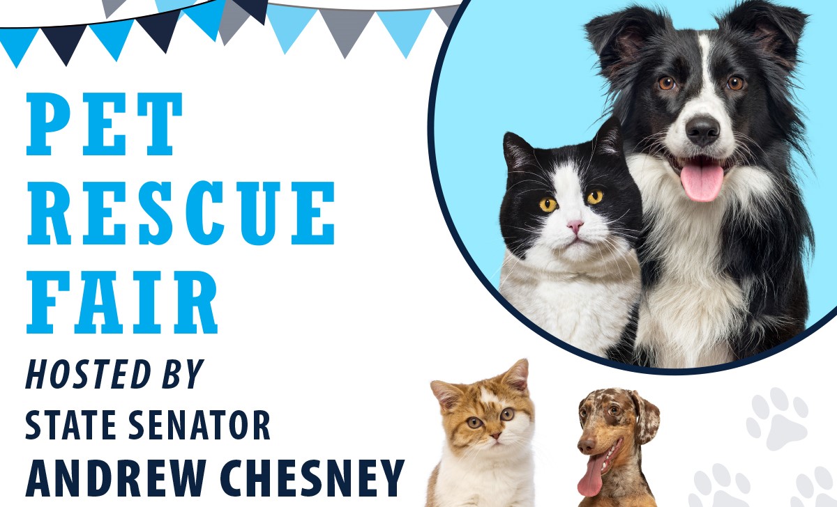 Sen Animal Rescue Senator Andrew Chesney to Partner with Friends Forever Humane Society ...